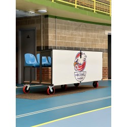 TABLE DE MARQUE POUR LES JUGES DE SPORT EN SALLE