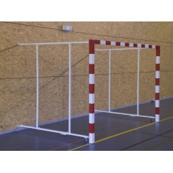 BUT DE HANDBALL RABATTABLE ACIER MONOBLOC