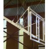 PANIER DE BASKET RELEVABLE EN CHARPENTE